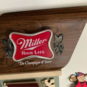 Vintage miller beer sign